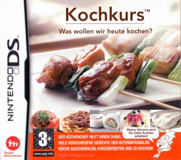 Kochkurs - Was Wollen Wir Heute Kochen (Germany) (Rev 1) box cover front